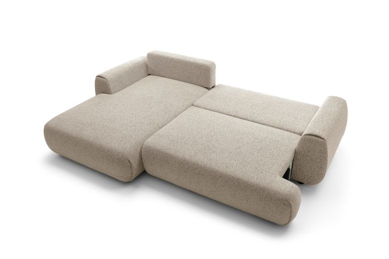 Γωνιακός καναπές - Pocket (Συρόμενο με κουτί αποθήκευσης)