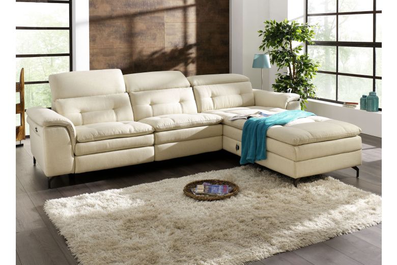 Leather corner sofa - Berlin