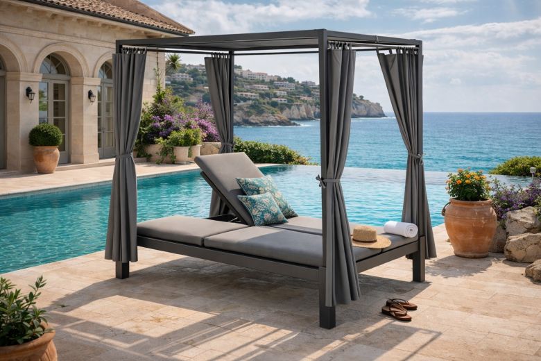 Outdoor Double Sun Lounger - Crete