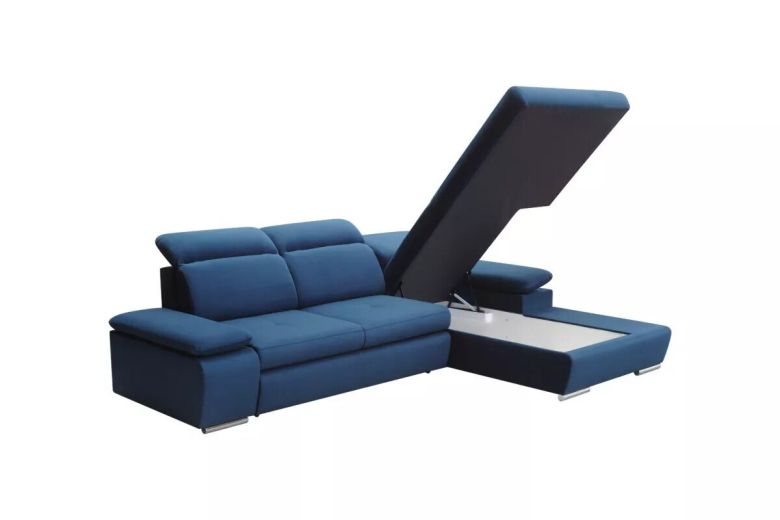 Corner sofa - Primo (Pull-out bed with storage box)