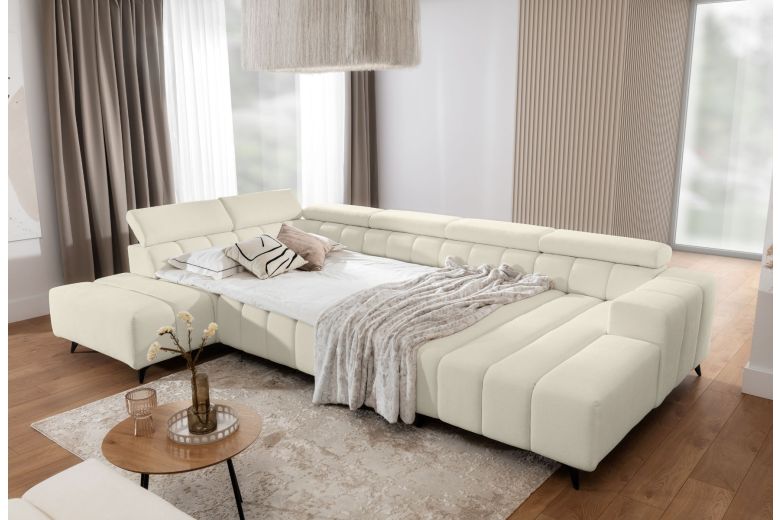 U shape sofa - Ragusso (Pull-out bed with storage box)