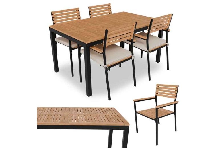 Έπιπλο εξωτερικού χώρου - Garden Set - Rhodos including cushions