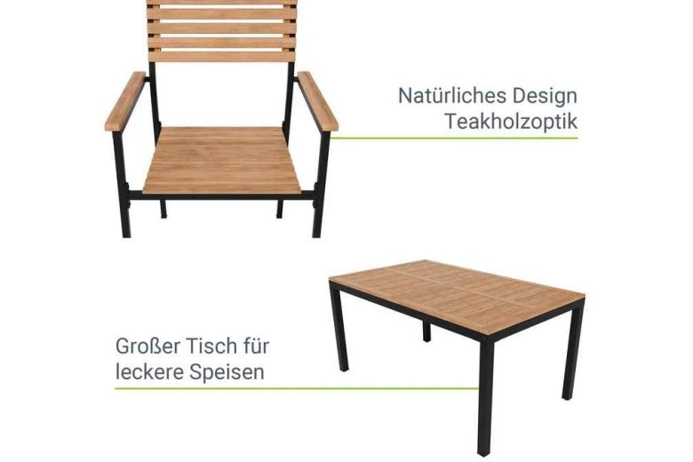 Outdoor furniture - Garden Set - Rhodos including cushions