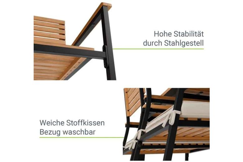 Outdoor furniture - Garden Set - Rhodos including cushions