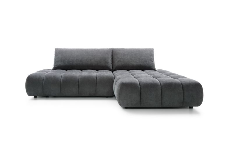 Γωνιακός καναπές - Rimini green (Συρόμενο με κουτί αποθήκευσης)