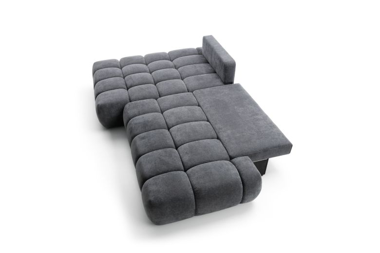 Γωνιακός καναπές - Rimini (Συρόμενο με κουτί αποθήκευσης)