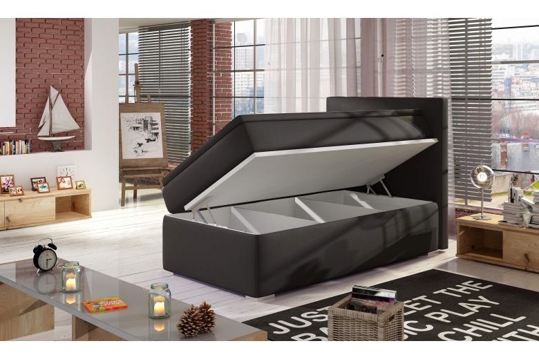 Boxspring bed - Rocco (With storage box)
