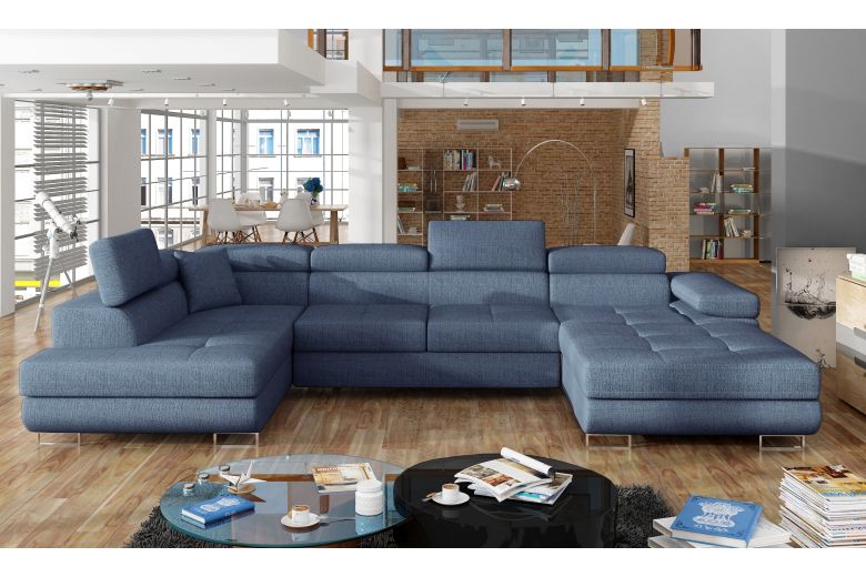 U shape sofa - Rodrigo (Pull-out with storage box)