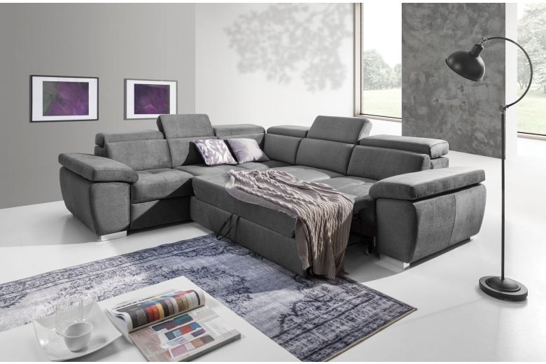 Угловой диван ХL - Rosso Maxi (Pаскладной с ящиком для белья) Угловой диван ХL - Rosso Maxi (Pаскладной с ящиком для белья)