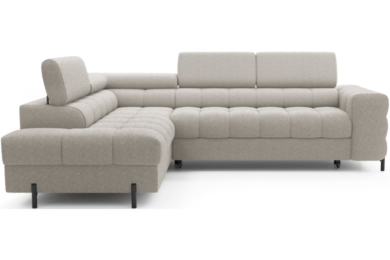 Corner sofa - Ferucce (Pull-out bed with storage box)