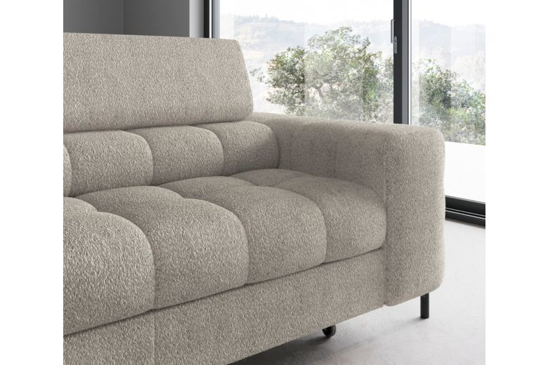 Corner sofa - Ferucce (Pull-out bed with storage box)