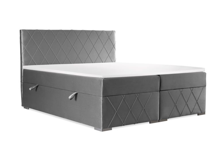 Boxspring bed 180x200 - Royal (With storage box)