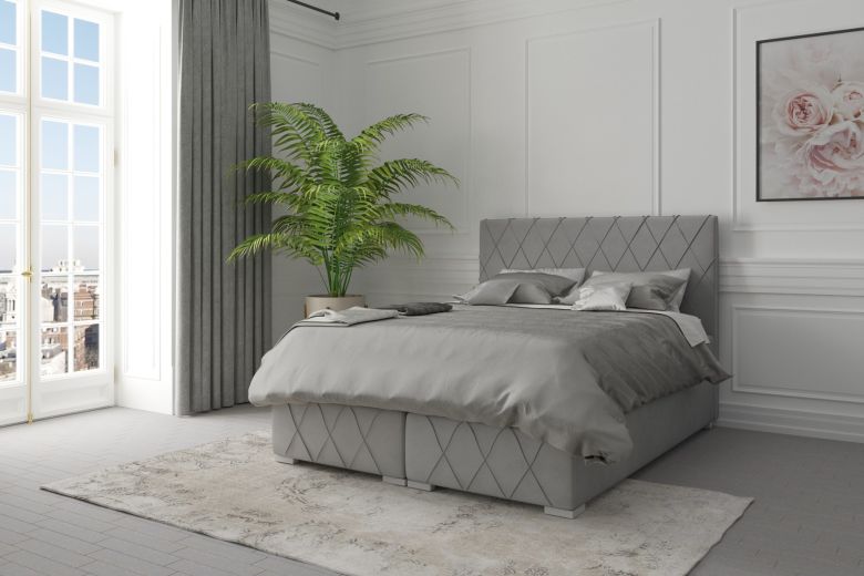 Boxspring bed 180x200 - Royal (With storage box)