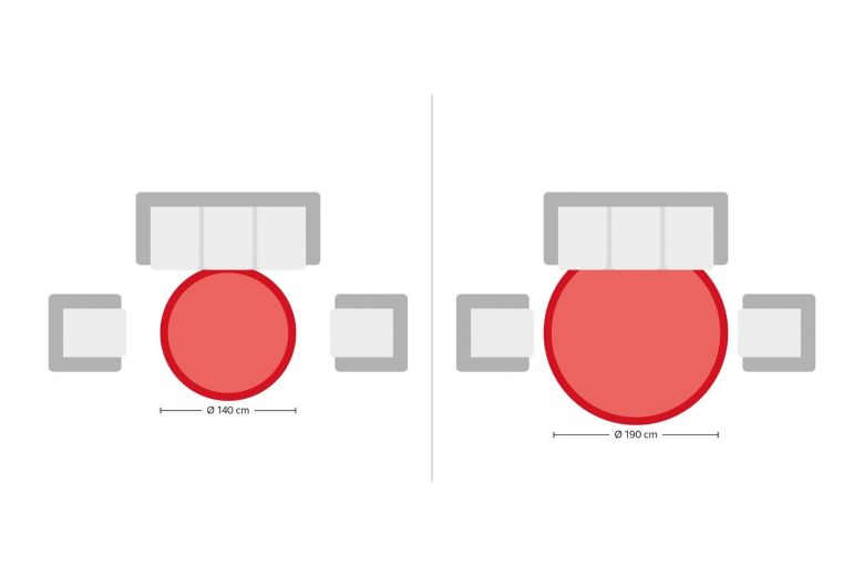 Round carpet - Viva rug round