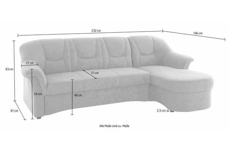 Corner sofa - Flores