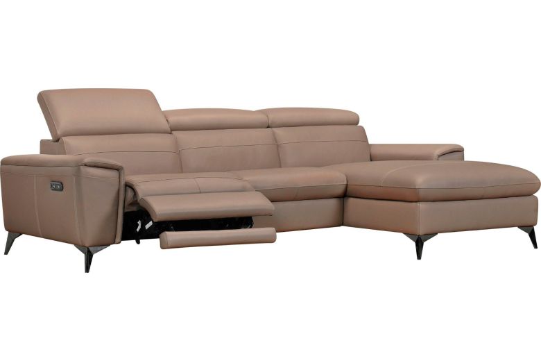 Leather corner sofa - Sacramento
