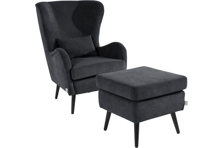 Chair - Salla with a footstool