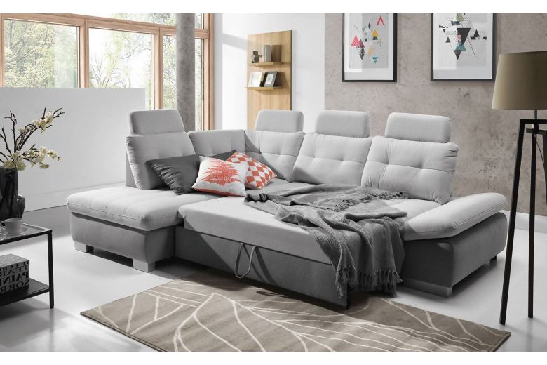 Corner sofa - Cremona (Pull-out with storage box)