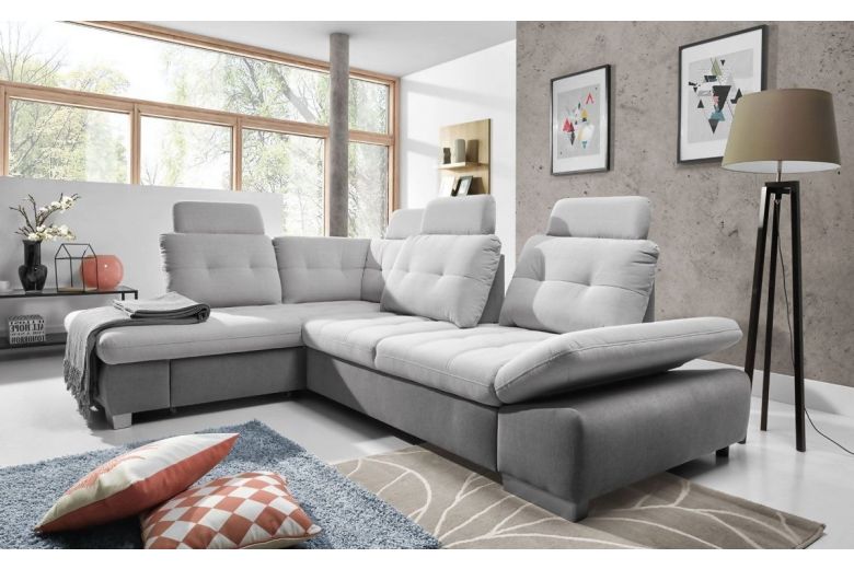 Corner sofa - Cremona (Pull-out with storage box)