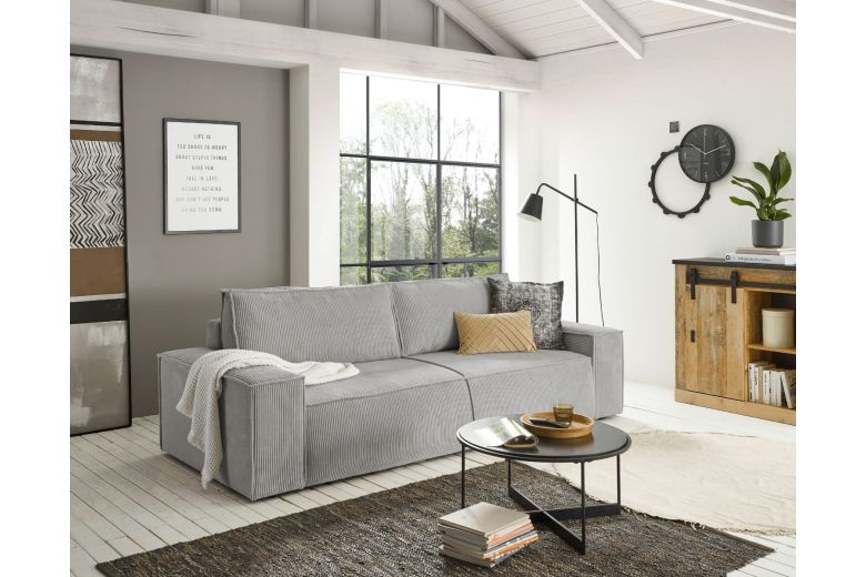 Τριθέσιος καναπές - Sherwood (Συρόμενο με κουτί αποθήκευσης)