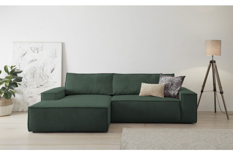 Corner sofa - Sherwood (Pull-out bed with storage box)