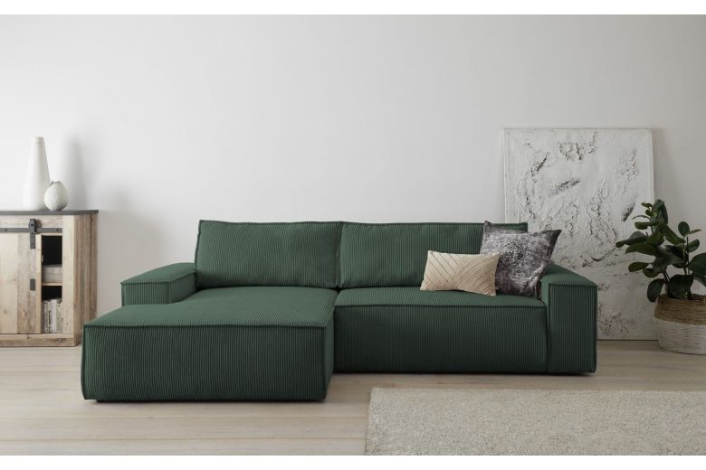 Corner sofa - Sherwood (Pull-out bed with storage box)