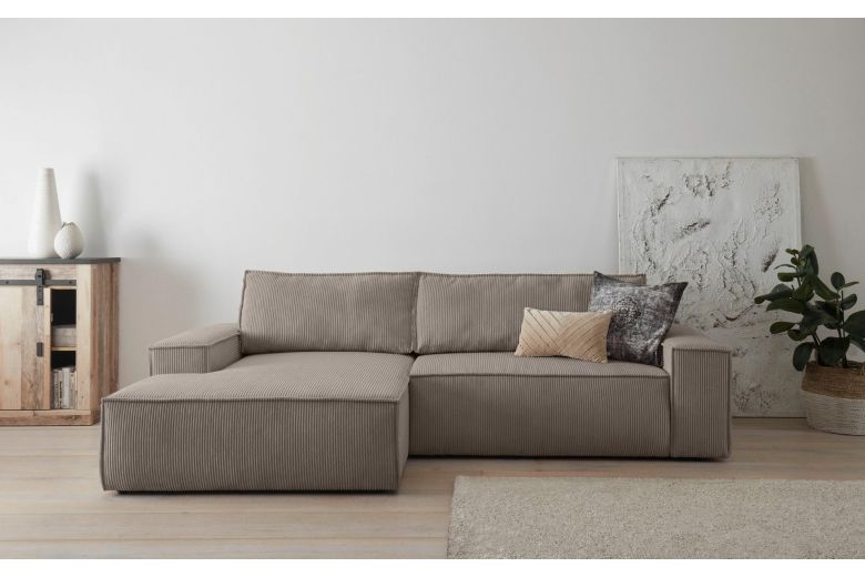 Corner sofa - Sherwood (Pull-out bed with storage box)