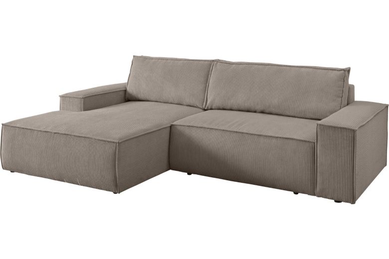 Corner sofa - Sherwood (Pull-out bed with storage box)