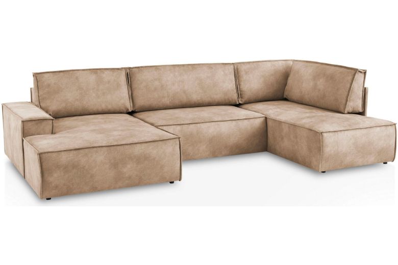 U shape sofa - Sherwood (Pull-out bed with storage box)