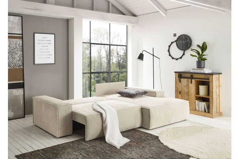 Угловой диван - Sherwood (Pаскладной с ящиком для белья)