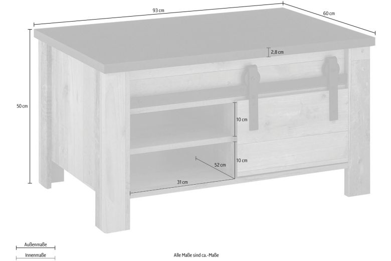 Coffee table - Sherwood
