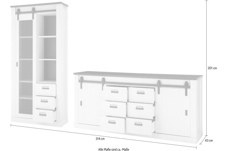 Wall unit - Sherwood