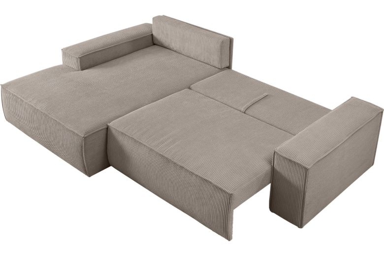 Corner sofa - Sherwood (Pull-out bed with storage box)