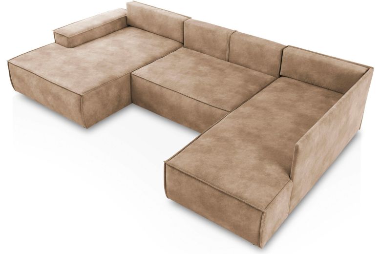 U shape sofa - Sherwood (Pull-out bed with storage box)