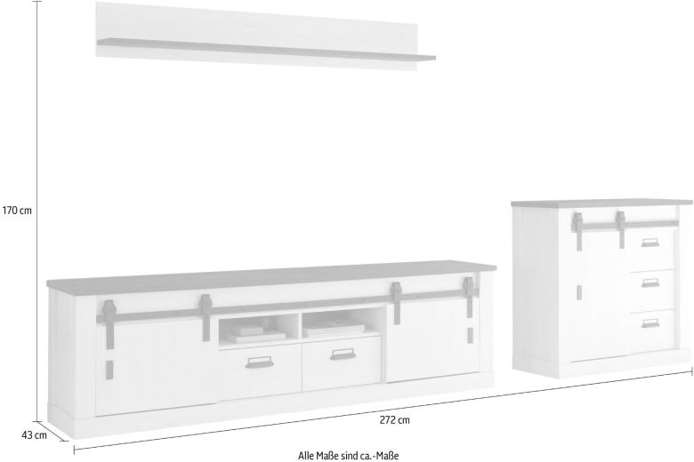 Wall unit - Sherwood