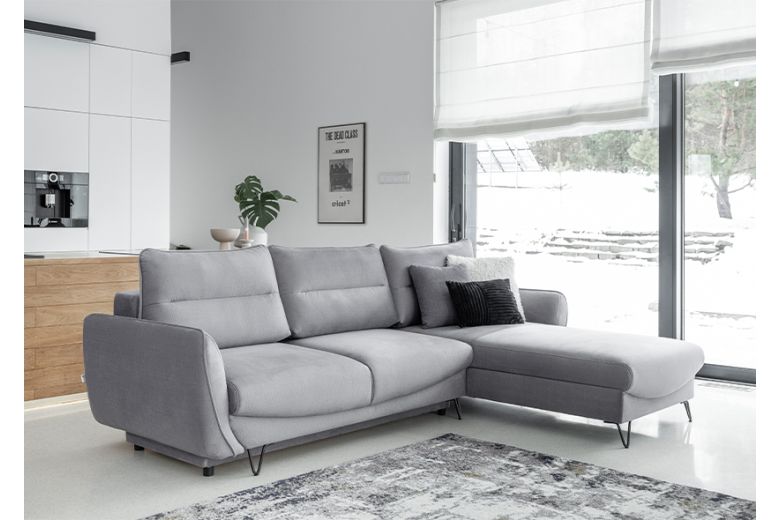 Corner sofa - Silva (Pull-out bed with storage box)