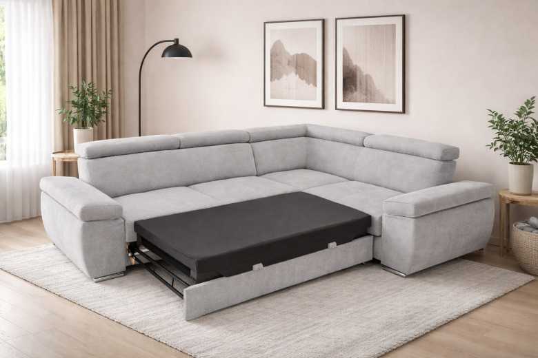 Corner sofa - Loft (Pull-out bed with storage box)