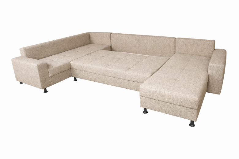 U-образный диван - Toscana I (Pаскладной с ящиком для белья)