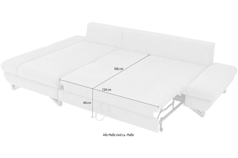 Corner sofa - City (Pull-out with storage box)