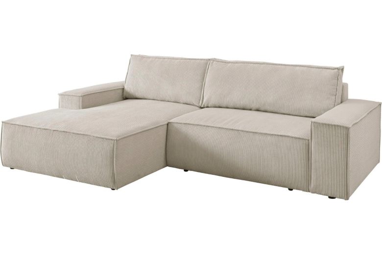 Γωνιακός καναπές - Sherwood (Συρόμενο με κουτί αποθήκευσης)