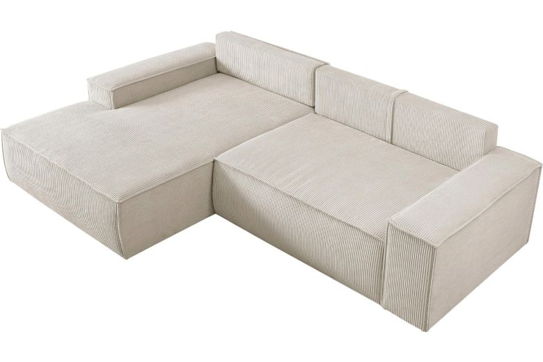 Γωνιακός καναπές - Sherwood (Συρόμενο με κουτί αποθήκευσης)