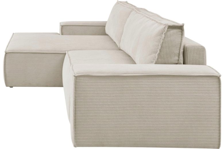 Γωνιακός καναπές - Sherwood (Συρόμενο με κουτί αποθήκευσης)