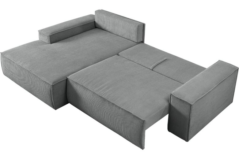 Γωνιακός καναπές - Sherwood (Συρόμενο με κουτί αποθήκευσης)