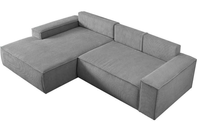 Γωνιακός καναπές - Sherwood (Συρόμενο με κουτί αποθήκευσης)