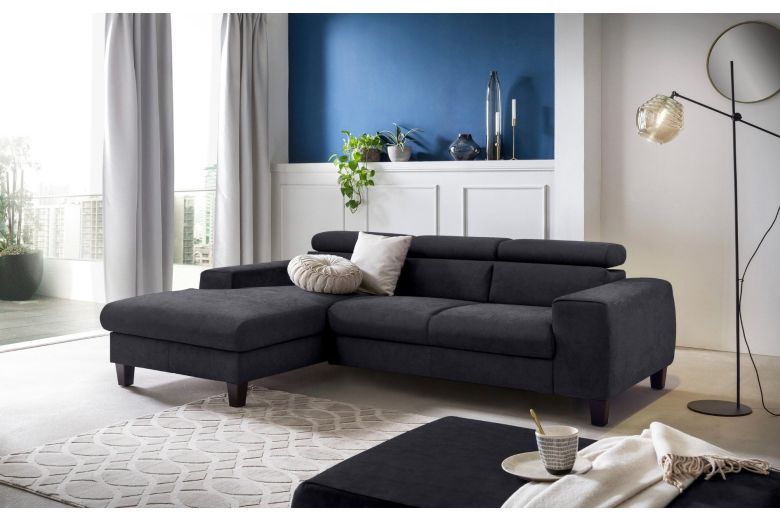 Угловой диван - Morven (Pаскладной с ящиком для белья)