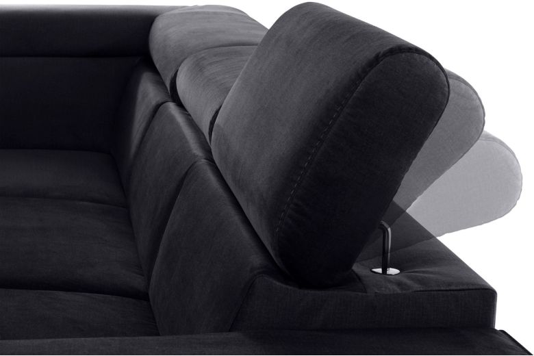 Угловой диван - Morven (Pаскладной с ящиком для белья)