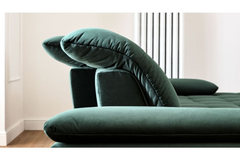 Corner sofa - Milan (Pull-out with storage box)