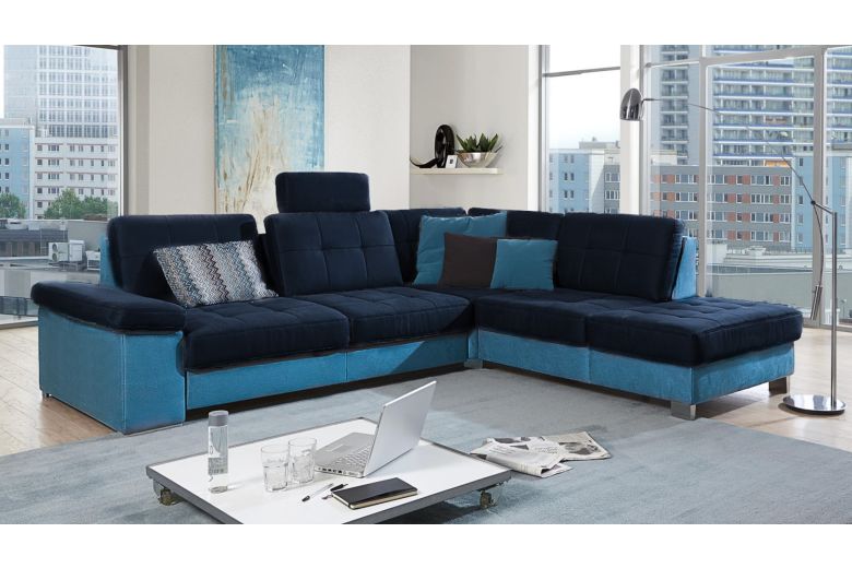 Corner sofa XL - Puzzle (Pull-out with storage box)