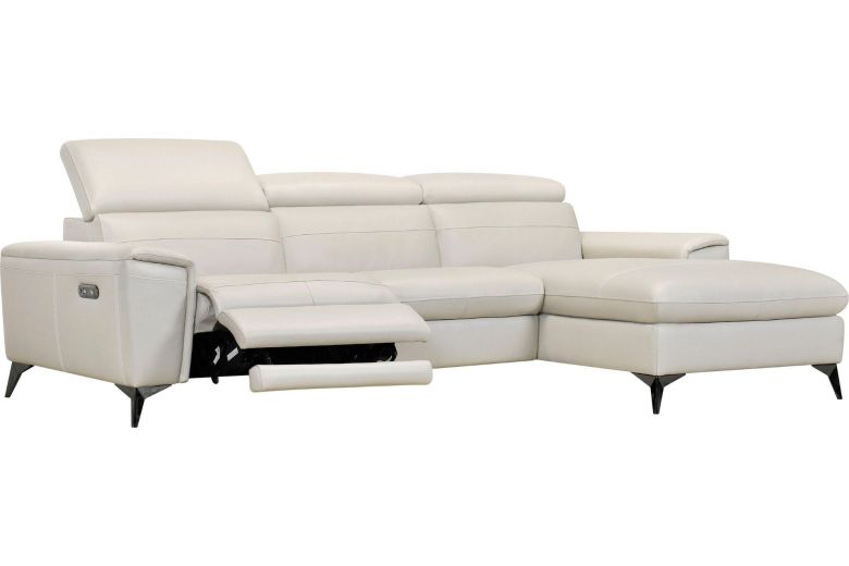 Leather corner sofa - Sacramento