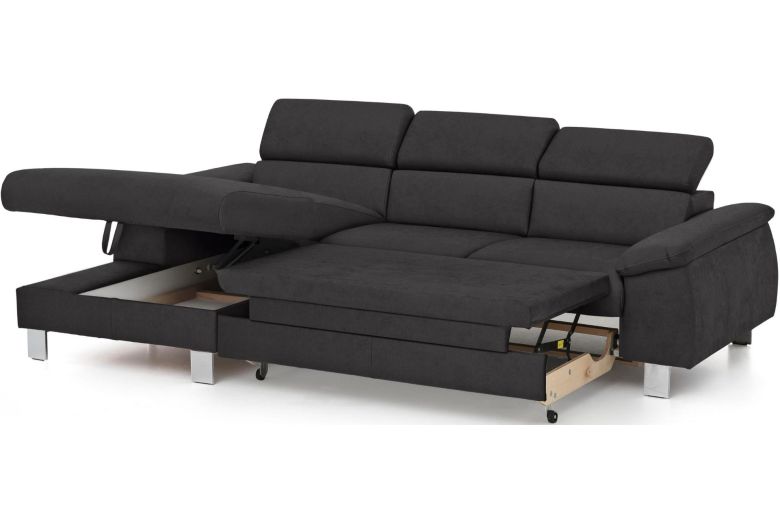 Corner sofa - Micky (Pull-out with storage box) Corner sofa - Micky (Pull-out with storage box)